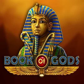 Logo of Book of Gods from BF Games at Vegas Now Casino
