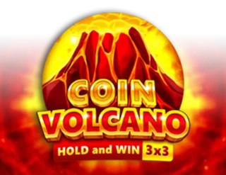 Logo of Coin Volcano from 3 Oaks Gaming at Vegas Now Casino