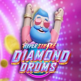 Hyper Strike Diamond Drums logo by Gameburger Studios at Vegas Now CasinoHyper Strike Diamond Drums