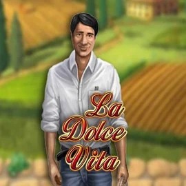 La Dolce Vita slot logo by Gamomat at Vegas Now CasinoLa Dolce Vita