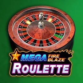 Mega Fire Blaze Roulette slot visual from Playtech available on vegas-now.eu.com