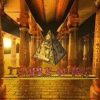 Temple of Iris Slot slot logo by Eyecon at Vegas Now CasinoTemple of Iris Slot