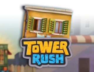 Tower Rush slot logo by Galaxsys at Vegas Now CasinoTower Rush