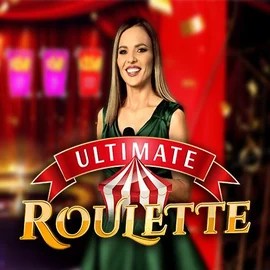 Ultimate Roulette slot logo by Ezugi at Vegas Now CasinoUltimate Roulette